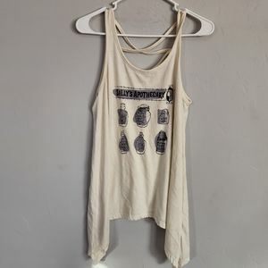 Disney Sallys apothecary flowy tank/shirt Size med
